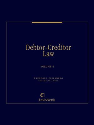 cover image of Debtor-Creditor Law